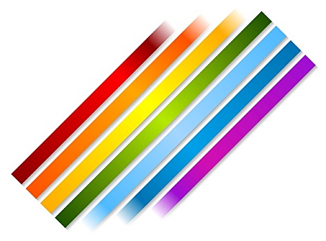 鲜明,彩虹,条纹,矢量,背景