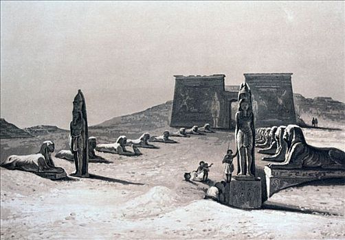 埃及,19世纪,艺术家