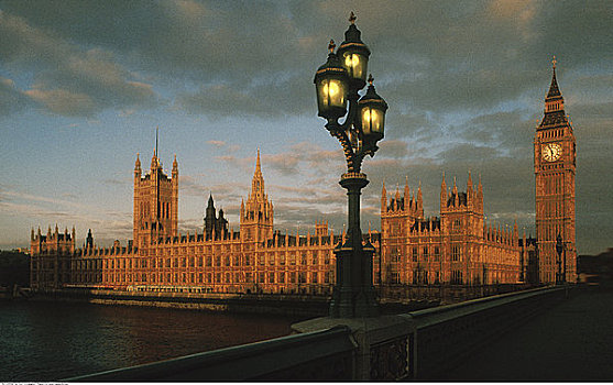 国会大厦,大本钟,伦敦,英格兰