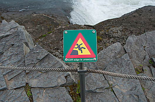 冰岛,南,区域,危险,标识