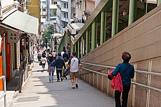 中心,扶梯,香港