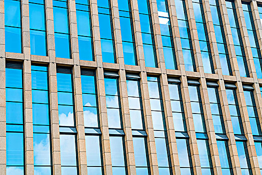 商业建筑的窗户