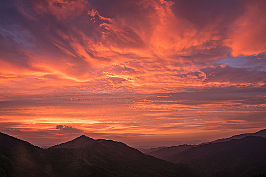 木梨硔,徽州,黄山,风景,日出