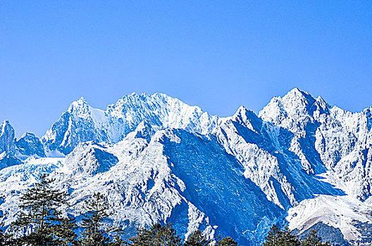 云南雪山风景