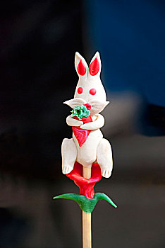 中国传统手工艺品－兔子