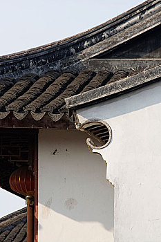 中国上海七宝古镇的历史建筑