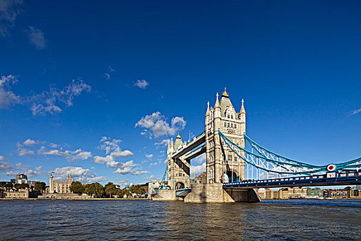 著名,塔桥,伦敦,英国
