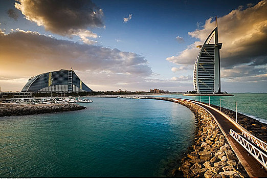 朱美拉海滩酒店,帆船酒店,迪拜,阿联酋