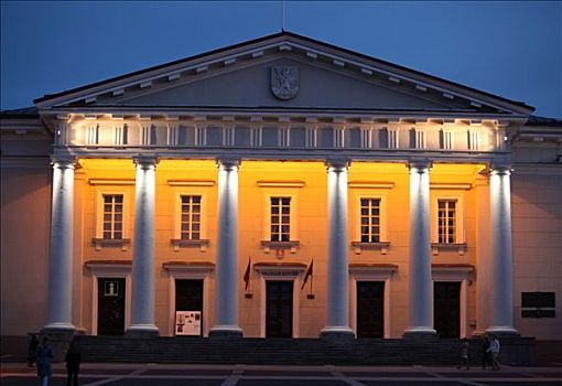 外景,市政厅,维尔纽斯,立陶宛
