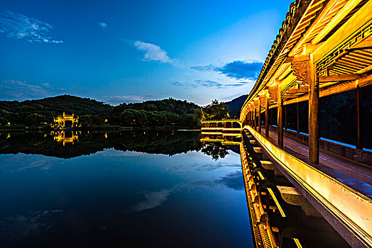 杭州西湖浴浩湾公园