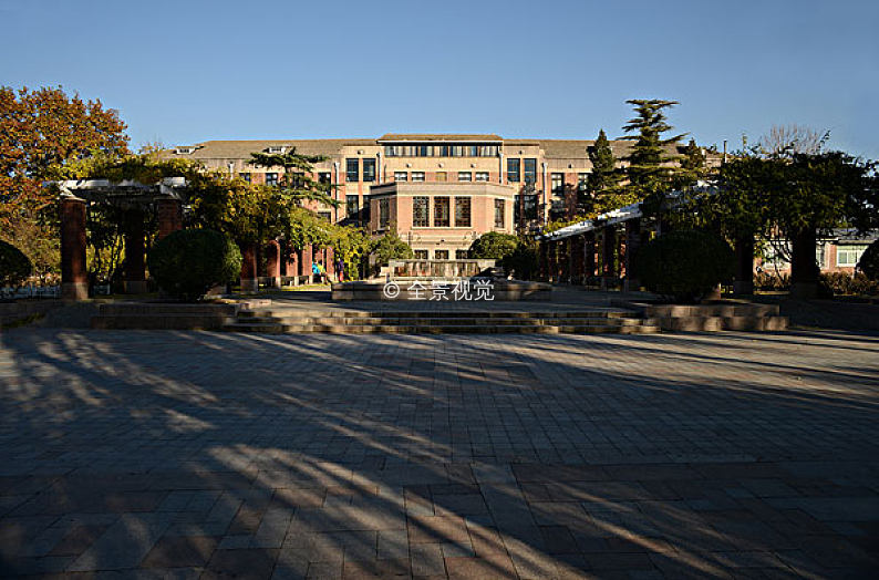 清華大學-生物館_高清圖片_全景視覺