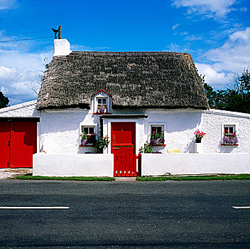 传统,屋舍,爱尔兰