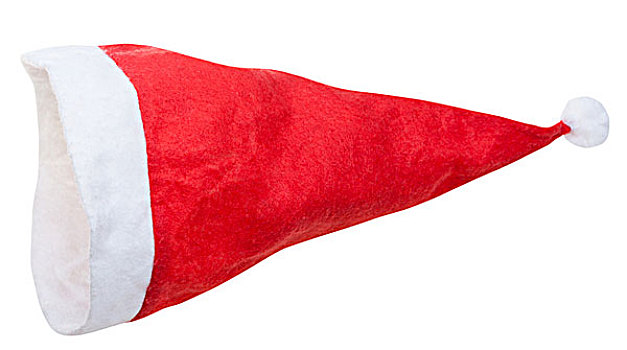 空,红色,圣诞帽,隔绝,白色背景,背景
