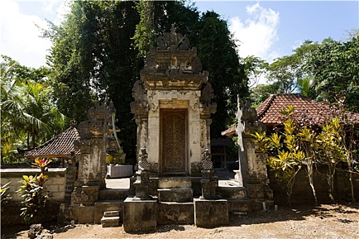 印度教,庙宇,巴厘岛,印度尼西亚