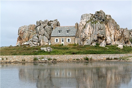 房子,岩石构造