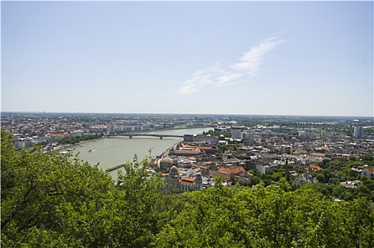 布达佩斯,全景,匈牙利