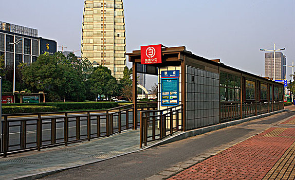 杭州快速公交车站