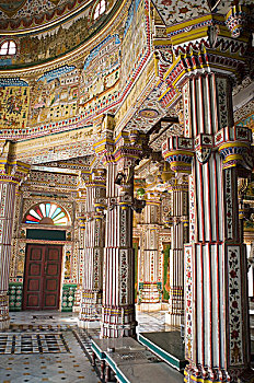 室内,庙宇,比卡内尔,拉贾斯坦邦,印度