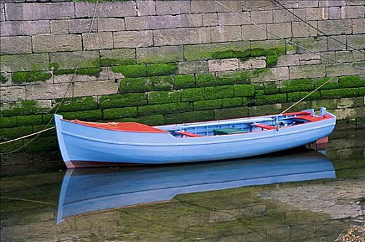 划桨船,漂浮,爱尔兰