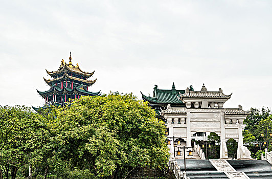 古代建筑,洪恩寺,洪恩阁楼