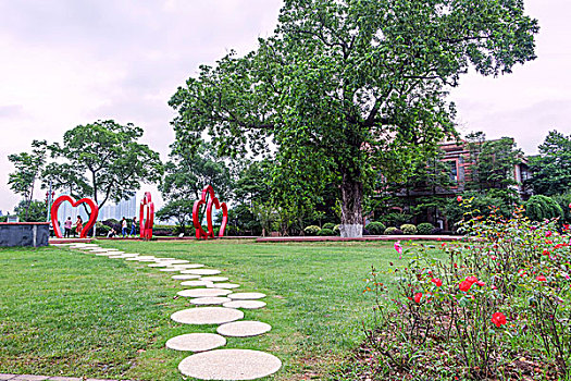 湖南省长沙岳麓山风景名胜区橘子洲景区