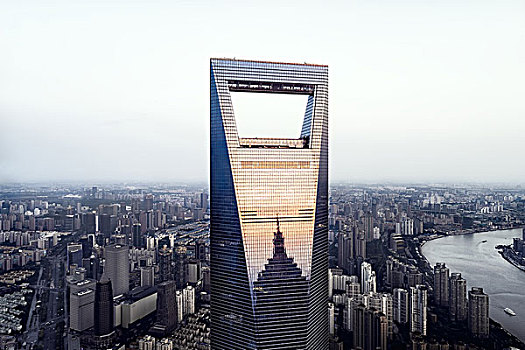 上海环球金融中心特写