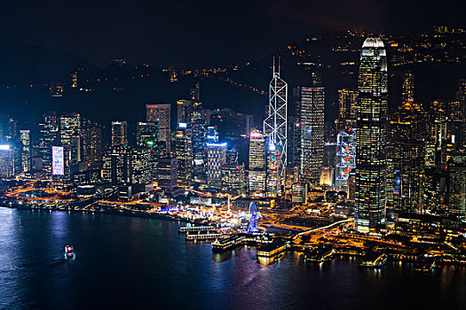 高視角看香港城市景觀