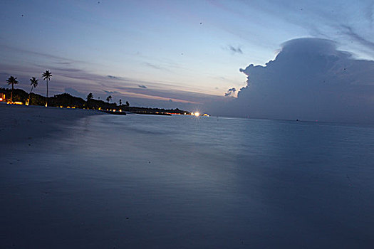 马尔代夫海滩
