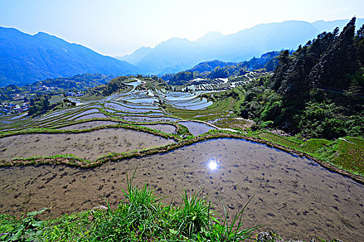 中国最美梯田,浙江丽水云和梯田