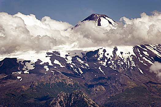 国家公园,智利,南美,区域,安迪斯山脉