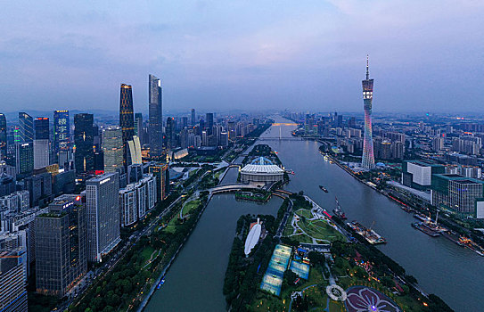 广州城市夜景