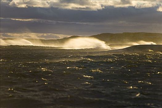 风暴,海上,斯德哥尔摩群岛,瑞典