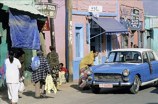 埃塞俄比亚,哈勒尔,街景