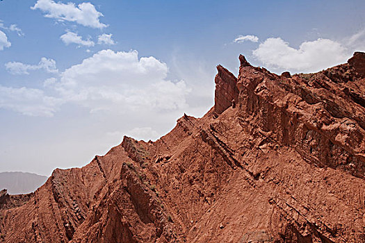 新疆库车天山,大峡谷