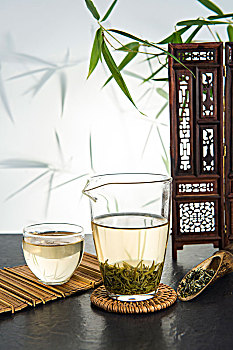 茶水,绿茶,茶杯,碧螺春茶,茶道