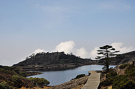 天池天梯一线天