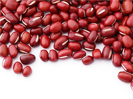 红豆,隔绝,白色背景,背景