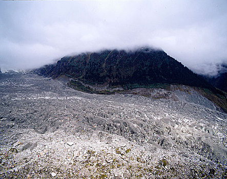 四川海螺沟冰川景观