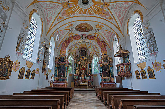 老,教区教堂,慕尼黑,巴伐利亚,德国,欧洲