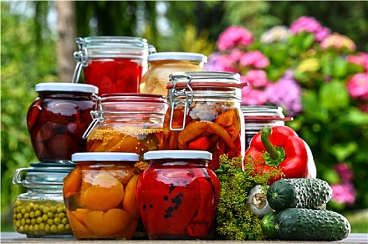 酱菜,水果,花园