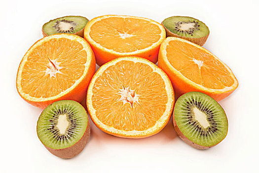 橘子,猕猴桃