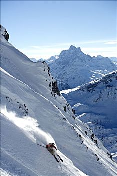 高山滑雪,阿尔卑斯山
