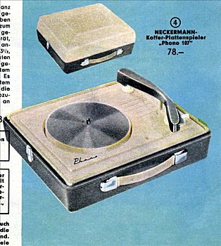 便携,留声机,60年代