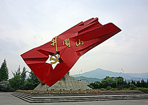 井冈山红旗雕塑