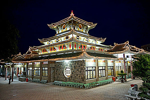 庙宇,越南,东南亚