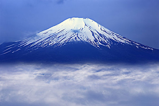 山,富士山