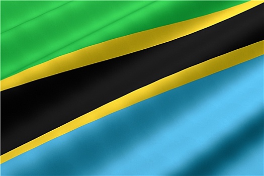 坦桑尼亚,旗帜