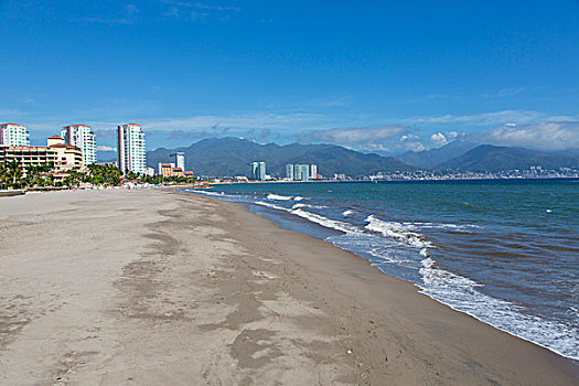 码头,海滩,波多黎各,墨西哥