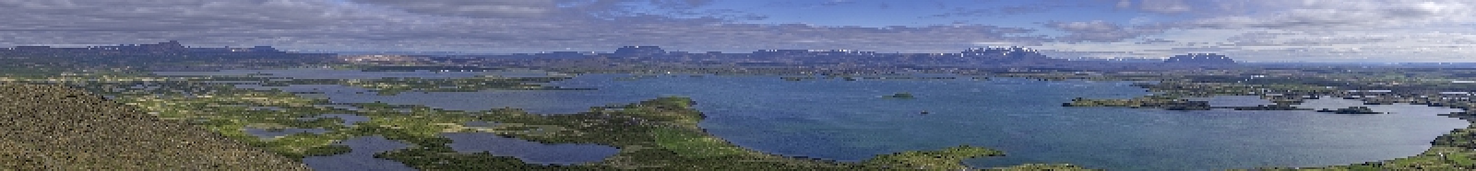 风景,湖,米湖,东北方,冰岛,欧洲