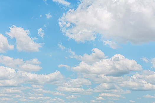 海南的蓝天白云背景素材